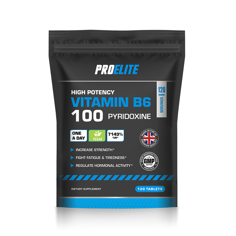 Pro-Elite Vitamin B6 Vegan Tablets
