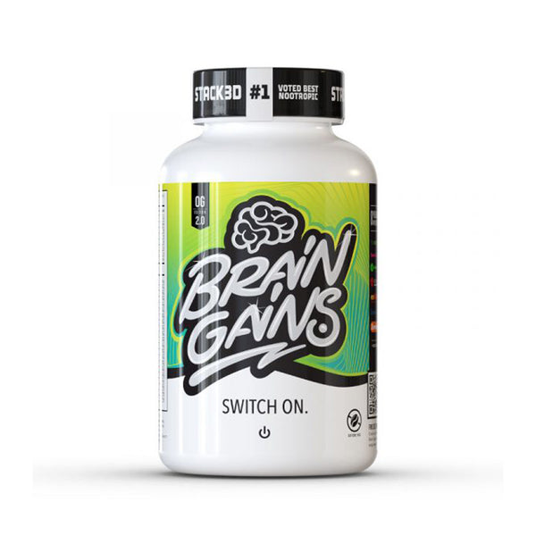Brain Gains Switch-On 2.0 120 Capsules