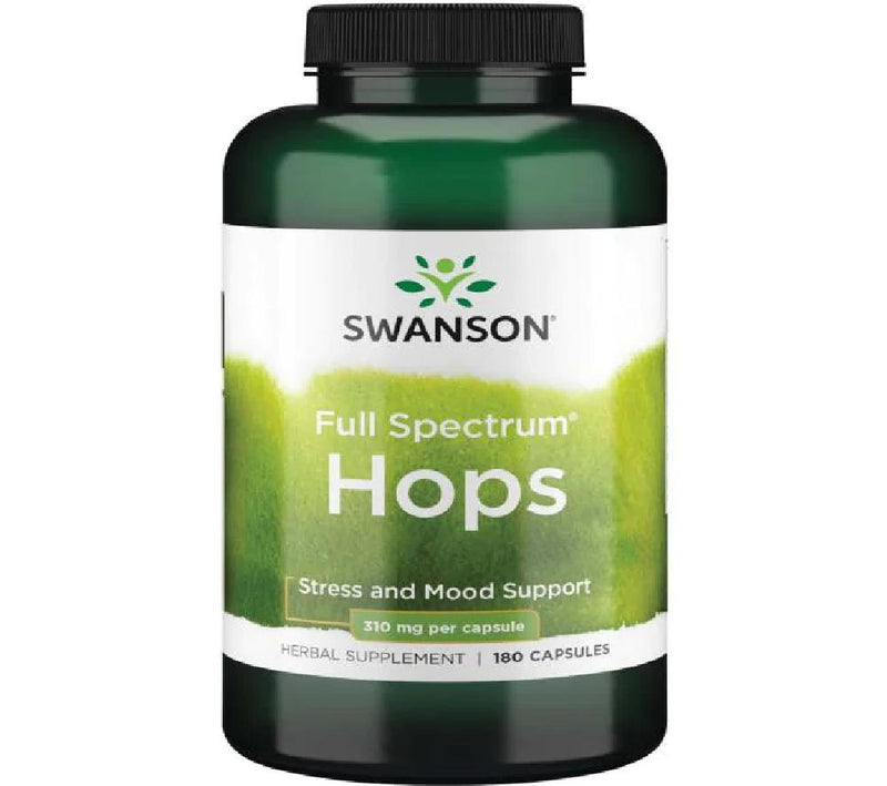 Swanson Full Spectrum Hops 310mg 180 Capsules