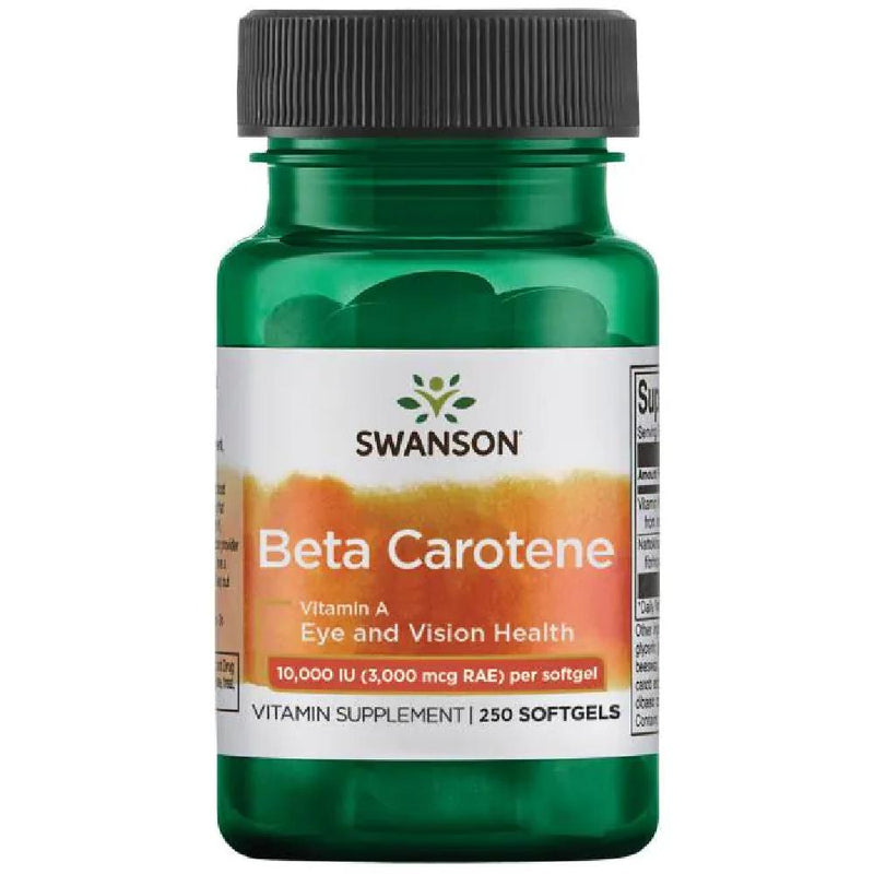 Swanson Beta Carotene 10.000 IU (3000mg) 250 Softgels