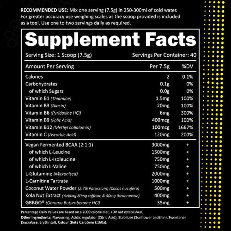 Efectiv Sports Nutrition Amino Lean 240g