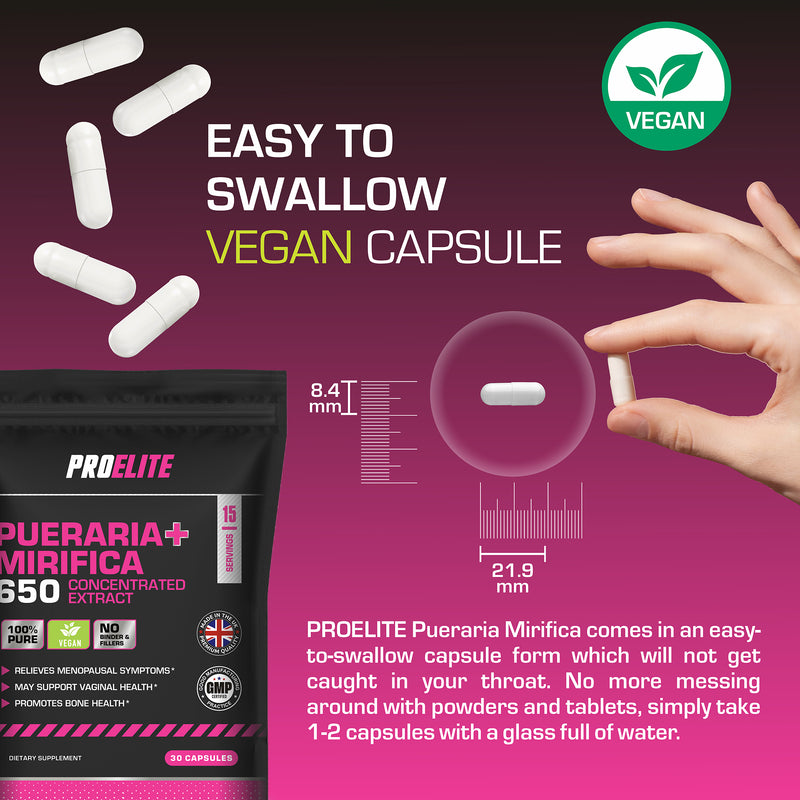 Pro-Elite Pueraria Mirifica Vegan Capsules