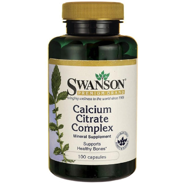 Swanson Calcium Citrate Complex 100 Capsules